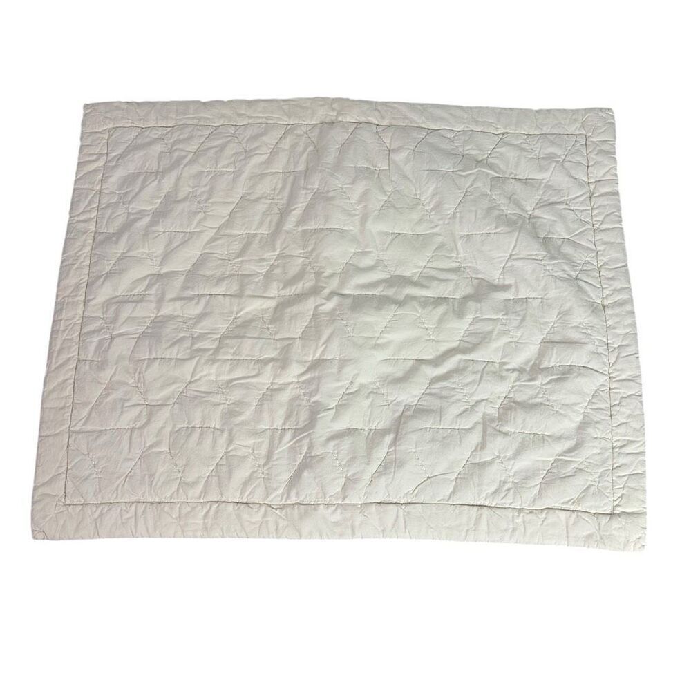 Parachute Soft Stitch Standard Pillow Sham Organic Cotton Natural